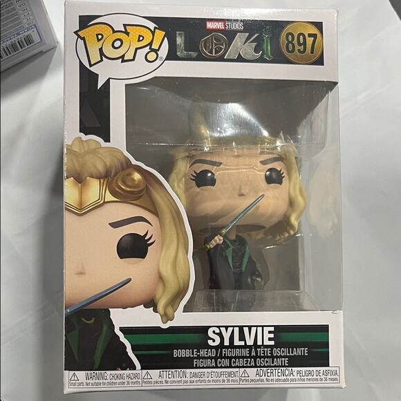 Funko Pop! Marvel: Loki - Sylvie Vinyl Bobblehead #897 - Picture 7 of 7